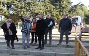 Ajuntament de Vilanova. Les obres de connexió dels carrils bici han començat al parc de la Quadra d'Enveja