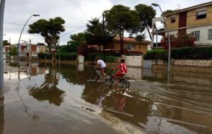 Les pluges del cap de setmana tornen a inundar Coma-ruga