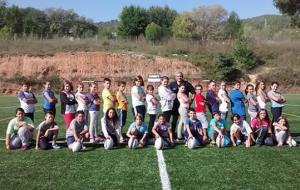 Eix. L'escola de rugbi del Nova Olivella