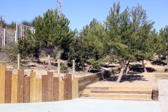 Ajt Sant Sadurní d'Anoia. Lescola La Pau de Sant Sadurní estrena pati exterior