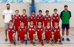 L'Infantil Masculí B del Samà. Sílvia Díaz