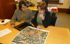 Lliurada la cartografia topogràfica urbana de Sant Pere de Riudebitlles. Diputació de Barcelona
