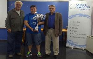 Lliurament de trofeus als millors equips de la Lliga 14-15
