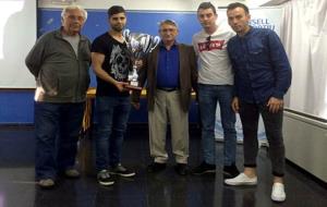 Lliurament de trofeus als millors equips de la Lliga 14-15