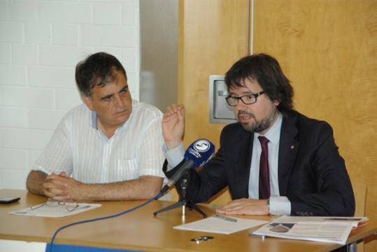 CiU-ViA. Lluís Giralt i Ricard Font