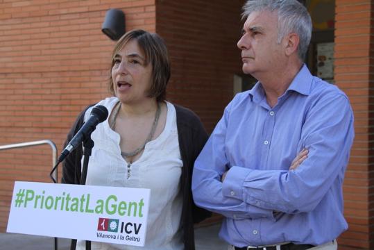 ICV. Lourdes Sindreu i Manel Claver