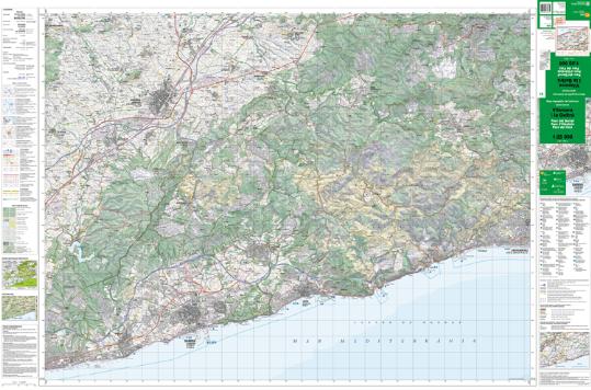 Mapa topogràfic de Vilanova i la Geltrú. EIX