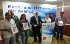 PSC. Martí Carnicer presenta el programa electoral del PSC al Vendrell