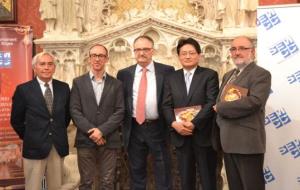 Ajuntament de Sitges. Max Lafontan i Kotaro Yoshimura, guardonats als Premis Doctor Benaprès