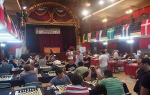 Màxim nivell en l'Open Internacional d'Escacs 'Vila de Sitges' 2015. Ajuntament de Sitges