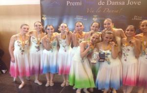 Medalles d'or, plata i bronze per a Vilanova al Jujol de Dansa Jove 2015