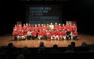 Més de 500 persones a l’homenatge del dia del Donant de Sang a Vilafranca