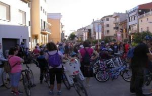 Més de mig miler de participants a la bicicletada de Santa Margarida i els Monjos. Ajt S.M. i els Monjos