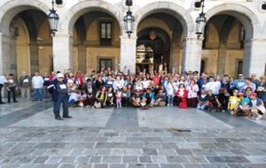 Ajuntament de Vilanova. Més d'un centenar de persones participen en la primera Caminada Familiar Solidària de Vilanova