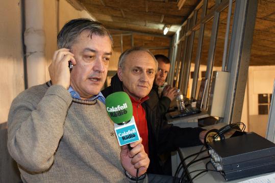 Mor Ferran Rodríguez, periodista històric de Calafell Ràdio. Ajuntament de Calafell