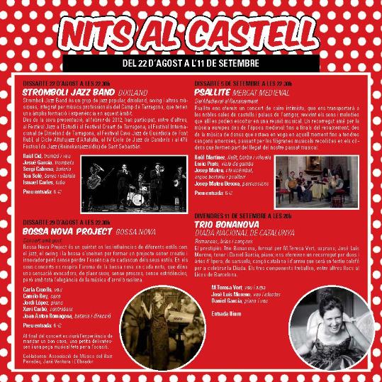 Nits al Castell de Calafell