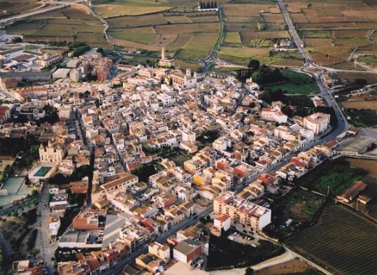 Ajuntament de l'Arboç. Nucli antic de l'Arboç