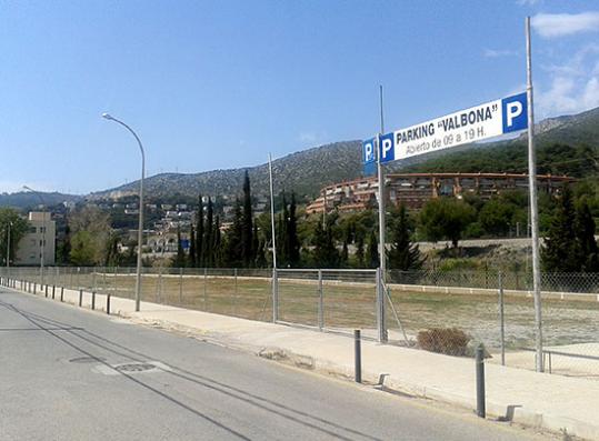 Eix. Pàrquing Vallbona a Les Botigues