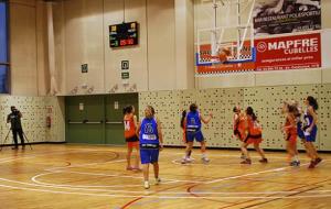 Partit del sènior femení del CB Cubelles