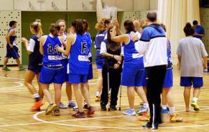 Partit del sènior femení del CB Cubelles
