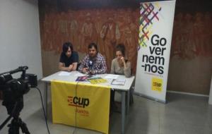CUP. Pere Agramunt, Miguel Ángel González i Berta Belaskoain