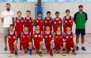 Plantilla de l'Infantil Masculí B del Samà. Sílvia Díaz