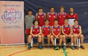 Eix. Plantilla del cadet masculí