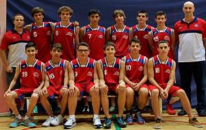 Sílvia Díaz. Plantilla del Cadet masculí A del Samà