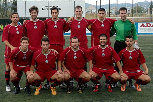 Plantilla del CF Suburense. Eix