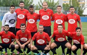 Plantilla del Club Esportiu Vendrell. Eix