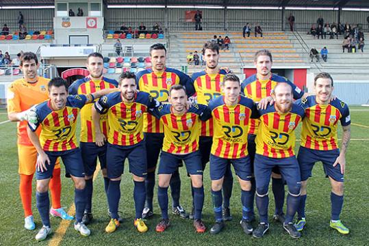 Plantilla del FC Vilafranca. Eix