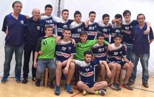 Plantilla del juvenil masculí del CHVNG. Eix