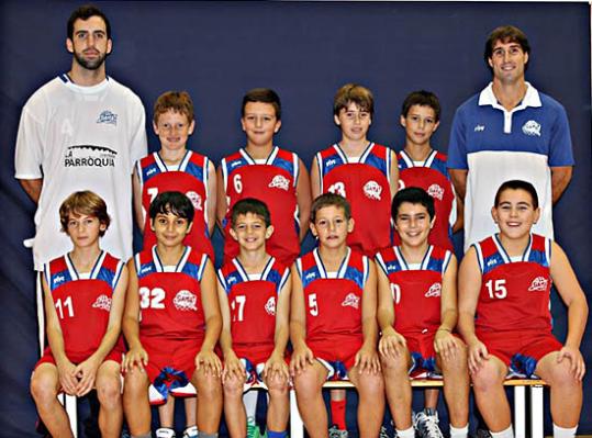 Eix. Plantilla del Mini A del Samà Vilanova