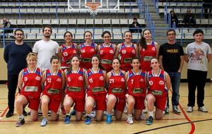 Plantilla del Sènior Femení A La Parròquia Samà . Sílvia Díaz