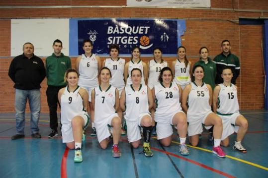 Eix. Plantilla del Sots 21 Femení del CB Sitges