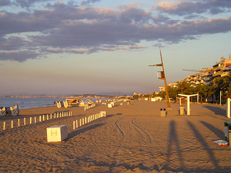 Platja de Calafell. Ajuntament de Calafell