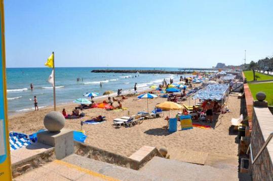 Platja de Sitges. Ajuntament de Sitges