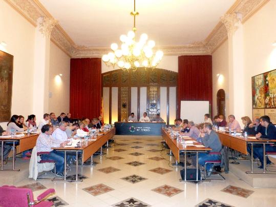 Ple del Consell Comarcal del Garraf  l'Alt Penedès. CC Alt Penedès