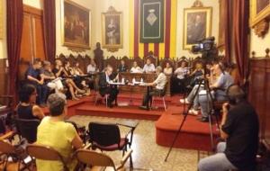 Ple municipal a Vilafranca del Penedès. Roger Vives