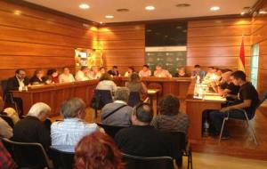 Ple municipal al Vendrell. Ivet Carbajo