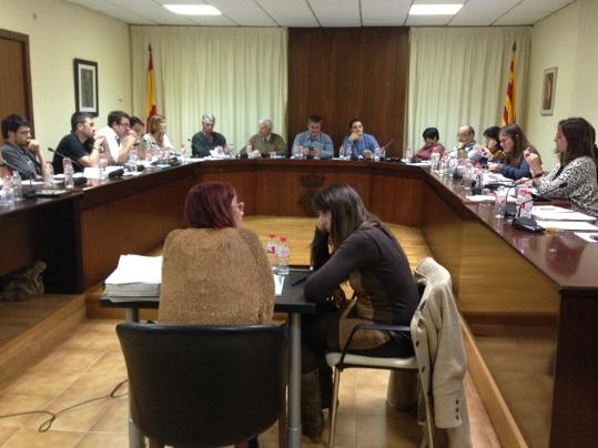 Ple municipal de Calafell. Ivet Carbajo