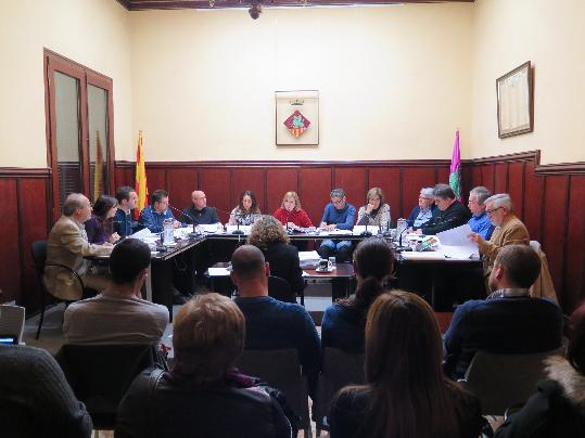 Ple municipal de Santa Margarida i els Monjos. EIX