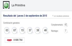 Pluja de milions de La Primitiva a Sant Pere de Ribes. EIX