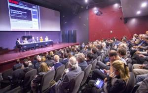 Carmen Secanella. Presentació de Catalunya Plural al CCCB el 15 de maig del 2013