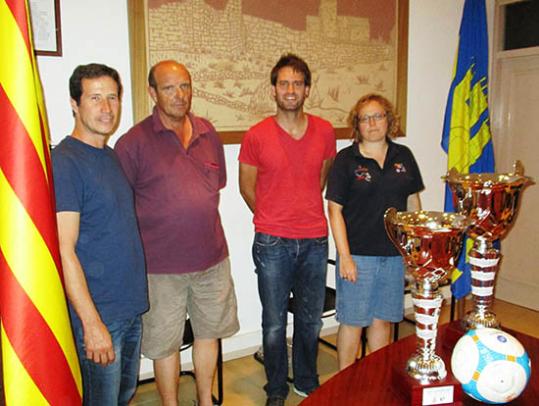 Presentació de la 28a Copa Olèrdola de futbol. Eix