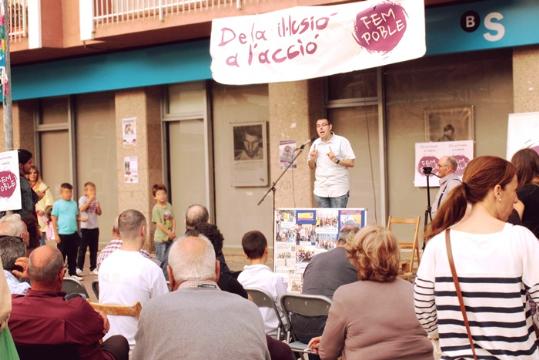 Fem Poble. Presentació de la candidatura de Fem Poble a Roquetes