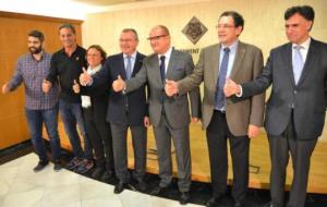 Presentació de la Copa del Rei d'hoquei patins a Reus. Eix