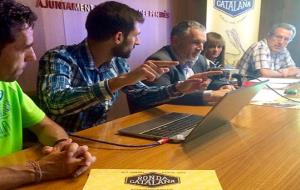 Eix. Presentació de la Ronda Catalana edició Penedès a l'Ajuntament de Vilafranca