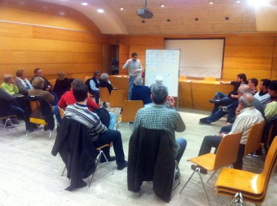 Primera reunió del Fòrum Obert Participatiu impulsat per l'Ajuntament de l'Arboç. Ajuntament de L'Arboç