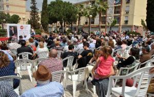 PSC. Prop de 500 persones assisteixen a la presentació de la candidatura socialista a Les Roquetes
